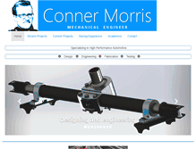 Tablet Screenshot of conner-morris.com